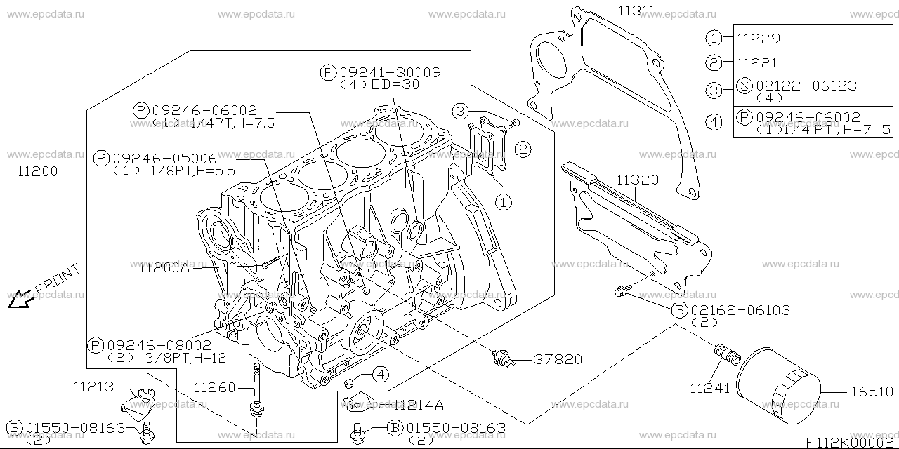 Cylinder for Suzuki Escudo 2 generation, restyling 04.2000 - 04.2005 ...